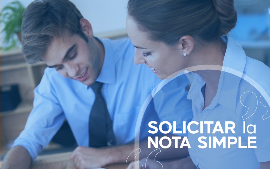 solicitar nota simple